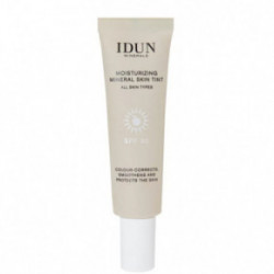 IDUN Moisturizing Skin Tint With SPF30 Drėkinamasis veido kremas su atspalviu - Pažeista pakuotė 27ml