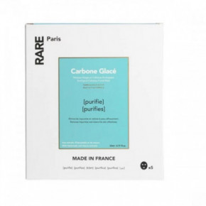 RARE Paris Carbone Glacé Purifying Face Mask Puhastav näomask 5 tk