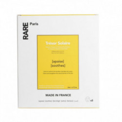 RARE Paris Trésor Solaire Soothing Face Mask Raminanti veido kaukė 5vnt