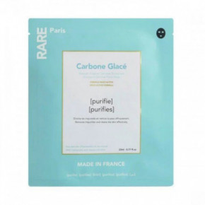 RARE Paris Carbone Glacé Purifying Face Mask Valomoji veido kaukė 1vnt.