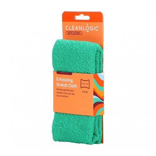 Cleanlogic Sensitive Skin Exfoliating Stretch Cloth Ištempiama kūno plaušinė Coral