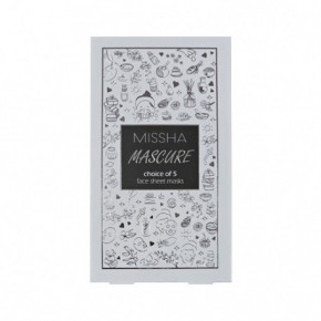 Missha Mascure Solution Sheet Mask Gift Set Veido kaukių rinkinys Rinkinys