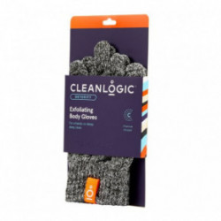 Cleanlogic Detoxify Exfoliating Body Gloves Šveičiamosios kūno pirštinės 1 pora