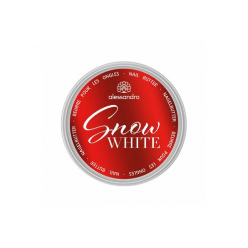 Alessandro Snow White Nail Butter Nagų ir odelių sviestas 15ml