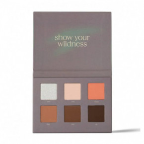 Paese X Cocolita Natural Wildness Eyeshadow Palette Acu ēnu palete 8g