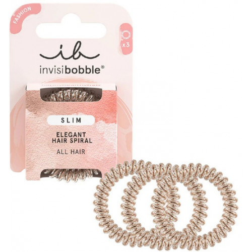 Invisibobble Slim plaukų gumytė 3vnt. Royal Fudge