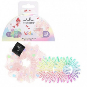 Invisibobble Kids I Have Fillings for You Set Juuksekummid 4 tk