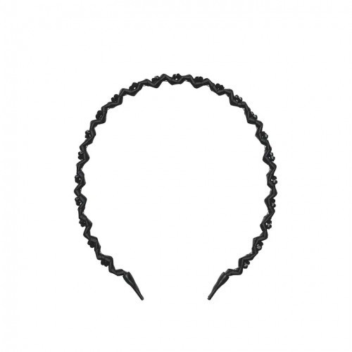 Invisibobble Hairhalo Black Sparkle Lankelis plaukams True Dark Sparkle