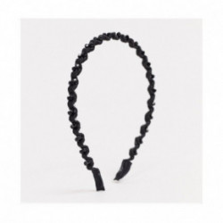 Invisibobble Hairhalo Black Sparkle Lankelis plaukams True Dark Sparkle