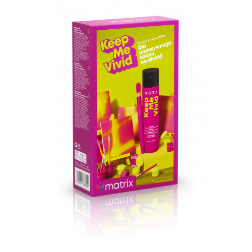 Matrix Keep Me Vivid Gift Set Plaukų spalvą apsaugantis rinkinys 300ml+300ml+30ml