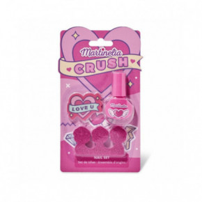 Martinelia Crush Nail Set for Kids Pink