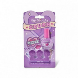 Martinelia Crush Nail Set Vaikiškas rinkinys nagų priežiūrai Pink