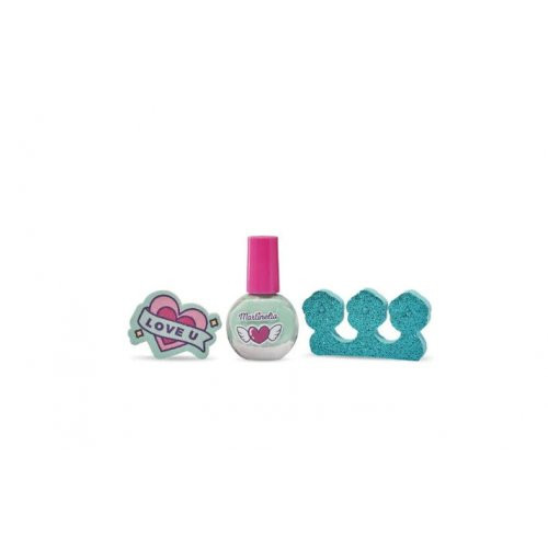 Martinelia Crush Nail Set Vaikiškas rinkinys nagų priežiūrai Pink