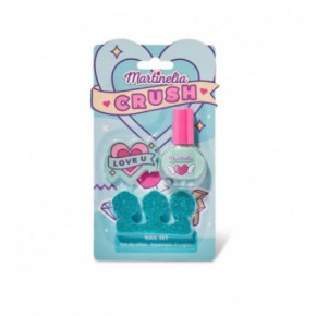 Martinelia Crush Nail Set Vaikiškas rinkinys nagų priežiūrai Green