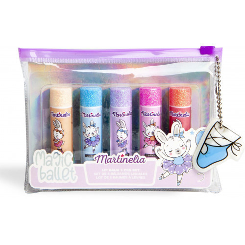 Martinelia Magic Ballet Lip Balm Set Lūpų balzamų rinkinys Rinkinys