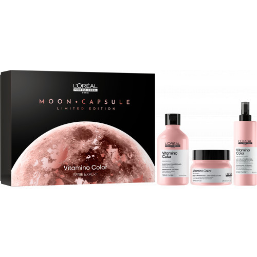 L'Oréal Professionnel Vitamino Color Limited Edition Trio Gift Set Šventinis plaukų priežiūros priemonių rinkinys