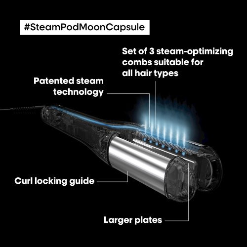 L'Oréal Professionnel Steampod 4.0 Moon Capsule Limited Edition Plaukų formavimo žnyplės 1vnt.