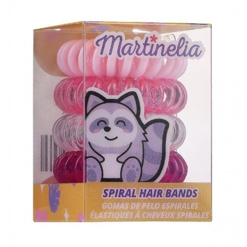 Martinelia Spiral Hair Bands Plaukų gumytės vaikams 5 vnt.