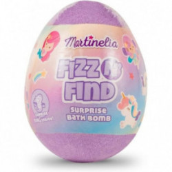 Martinelia Fizz N' Find Surprise Bath Bomb Vonios burbulas vaikams su siurprizu viduje Purple