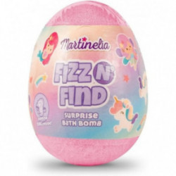 Martinelia Fizz N' Find Surprise Bath Bomb Vonios burbulas vaikams su siurprizu viduje Purple