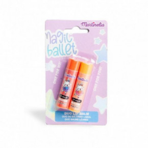 Martinelia Magic Ballet Duo Lip Balm Huulepalsamite komplekt lastele 2x4g