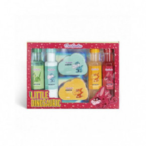 Martinelia Little Dinorassic Bath Set Kūno odos ir plaukų priežiūros rinkinys vaikams Rinkinys