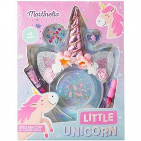 Martinelia LIittle Unicorn Hair & Beauty Set Vaikiškos kosmetikos komplektas Rinkinys