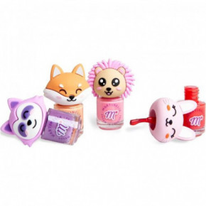 Martinelia Cute Animals Nail Polish Red