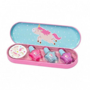 Martinelia Nail Polish & Stickers Tin Box Little Unicorn