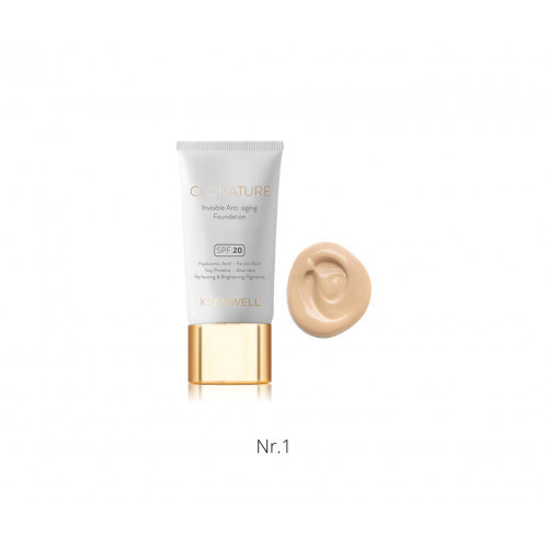 Keenwell Clonature Invisible Anti-Aging Foundation Daugiafunkcinis makiažo pagrindas No. 5