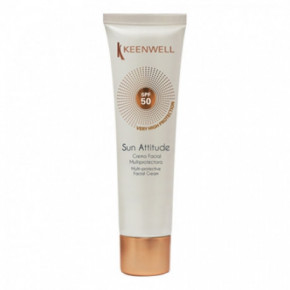 Keenwell Sun Atitude Multi-protective Facial Cream Apsauginis kremas veidui SPF50 60ml