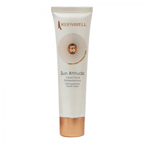 Keenwell Sun Atitude Multi-protective Facial Cream SPF50 Apsauginis kremas veidui 60ml