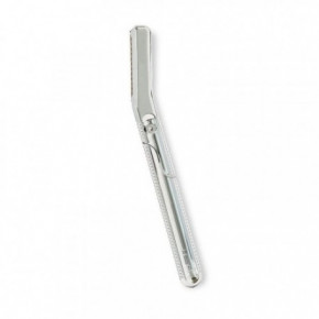 Leaf Shave Dermaplaner Skustuvas veidui ir antakiams Chrome