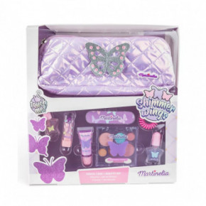 Martinelia Shimmer Wings Pencil Case and Beauty Set Laste kinkekomplekt