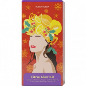 Holika Holika Citrus Glow Kit  Izgaismojošs komplekts sejai Komplekts