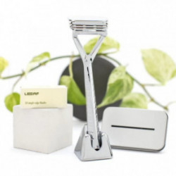 Leaf Shave The Leaf Kit Skutinosi priemonių rinkinys Chrome