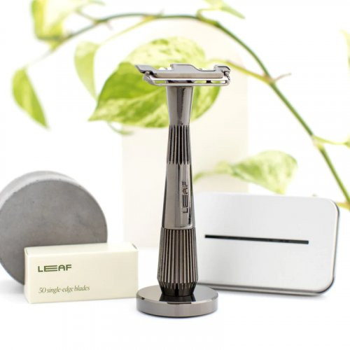 Leaf Shave Thorn Single Edge Kit Rinkinys su vienašmeniu skustuvu Prism