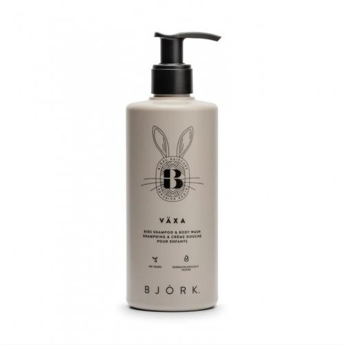 Bjork Växa Kids Shampoo & Body Wash Šampūnas vaikams ir kūno prausiklis 300ml