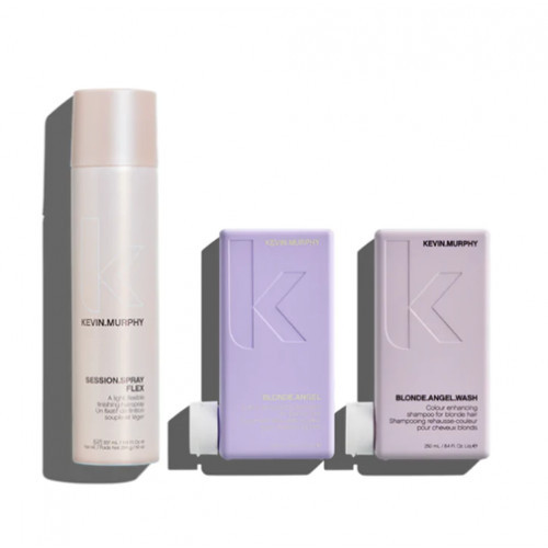 KlipShop Kevin Murphy BLONDE.ANGEL Dovanų rinkinys šviesintiems plaukams