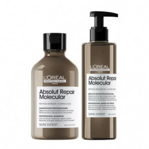 L'Oréal Professionnel Serie Expert Absolut Repair Molecular Pack Juuste molekulaarse struktuuri parandamise komplekt Seatud