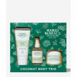 Mario Badescu Coconut Body Trio Šventinis rinkinys kūno priežiūrai