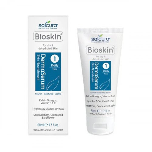 Salcura Bioskin DermaSerum Sudirgusiai veido odai 50ml