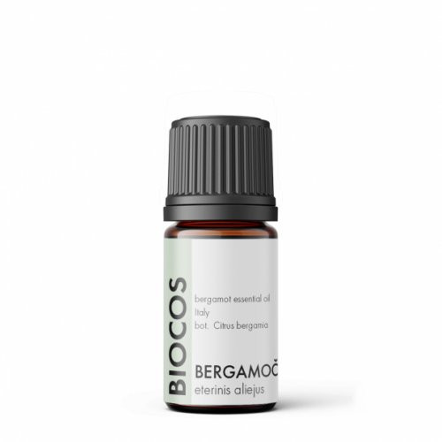 BIOCOS Citrus Aurantium Bergamia Bergamočių (be bergapteno) eterinis aliejus 10ml