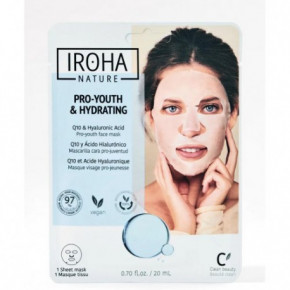 IROHA Antioxidant & Anti-Aging Q10 Mask Pinguldav näomask Q10-ga 23ml