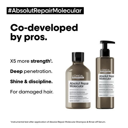 KlipShop Absolut Repair Molecular Pack Plaukų molekulinę struktūrą atstatančių priemonių rinkinys