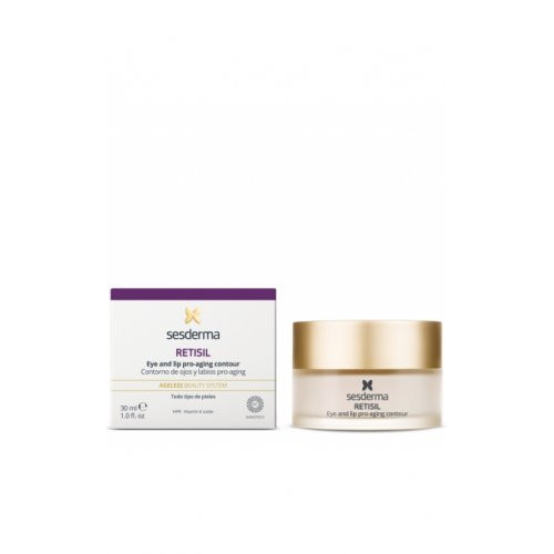 Sesderma Retisil Eye & Lip Pro-Aging Contour Cream Akių ir lūpų kontūro kremas 30ml