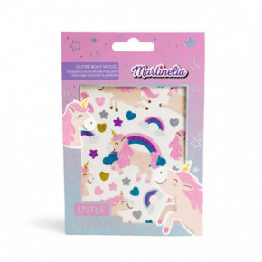 Martinelia Glitter Body Tattoo Tatuiruočių rinkinys vaikams Little Unicorn