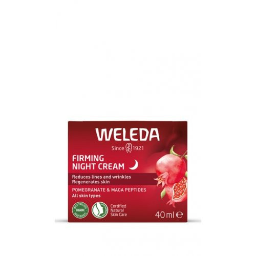 Weleda Pomegranate & Maca Peptides Firming Night Cream Stangrinamasis naktinis kremas 40ml