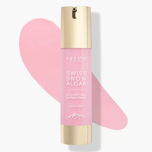 Age-Stop Swiss Snow Algae 24h Cream Drėkinamasis ir balansuojamasis veido kremas su snieginiais dumbliais 50ml