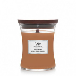 WoodWick Santal Myrrh Svece Medium